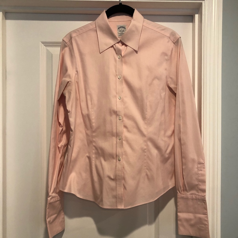 Brooks brothers French cuff non iron blouse